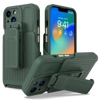 Explorer Series iPhone 13:lle Takapidike Kickstand Design PC + TPU-puhelimen suojakotelo Pudotuksenkestävä kansi