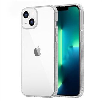 LEEU DESIGN iPhone 13:lle 6,1 tuuman pölytulppa Design 6D äänireikä Ilmatyyny Joustava TPU Takakotelo Puhelimen suojus