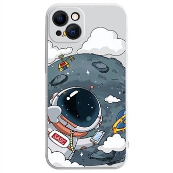 TPU-puhelinkotelo iPhone 13:lle 6,1 tuuman Astronaut Pattern Printing Suojakuori Pudotusta estävä Puhelinkotelo