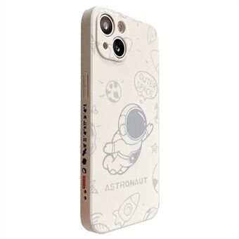 Puhelinkuori Space Astronaut Pattern iPhone 13:lle 6,1 tuuman tarkka leikattu puhelimen kuori