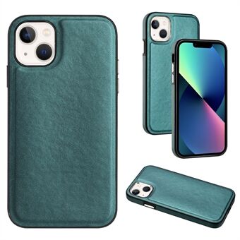 YB Leather Coating Series-6 iPhone 13:lle PU-nahka+TPU Shell -iskuja vaimentava matkapuhelinkotelo