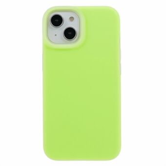 IPhone 13:lle 6,1 tuuman Jelly Liquid Silicone+PC Phone Case Scratch puhelimen takakuori