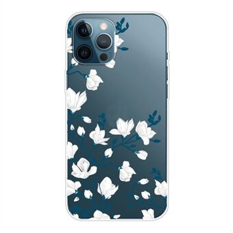 Ohut kirkas kuviotulostus Pehmeä TPU Takaisin Puhelimen suojakuori iPhone 13 Pro 6,1 tuumaa