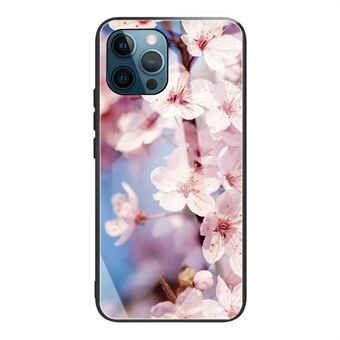 Kuviotulostus karkaistu lasi takakansi + TPU-kehys, hyvin suojattu hybridikotelon kansi iPhone 13 Pro 6,1 tuumaa