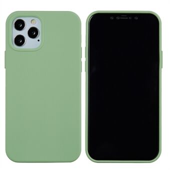 Scratch nestemäinen silikoni, pehmeä puhelinkuori iPhone 13 Pro - Mint Green 