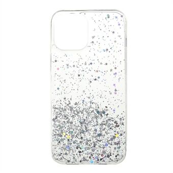 Sparkle Starry Sky Epoxy Anti Scratch Pehmeä TPU-puhelinkotelon suoja iPhone 13 Pro 6,1 tuumaa