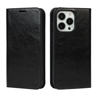 Crazy Horse Texture aitoa nahkaa Folio Flip Lompakon kansi Stand iPhone 13 Pro 6,1 tuumaa