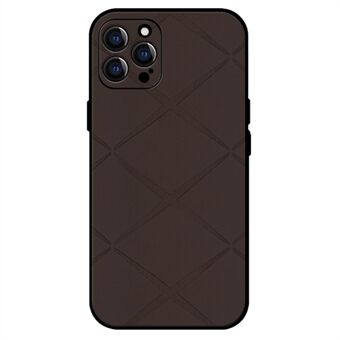 iPhone 13 Pro -suojakotelo, naarmuuntumaton, nahkapäällysteinen PC+TPU-telefoonikuori