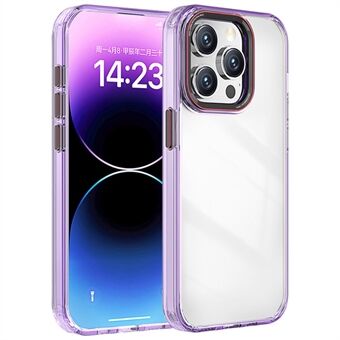 iPhone 13 Pro -kotelon PC+TPU pudotussuojaa tarjoava kirkas puhelimen kuori