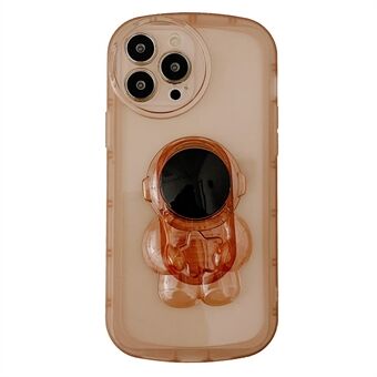 IPhone 13 Pro 6,1 tuuman Candy Color Astronaut Kickstand Design -puhelinkotelolle TPU-pudotuksenkestävä takakansi