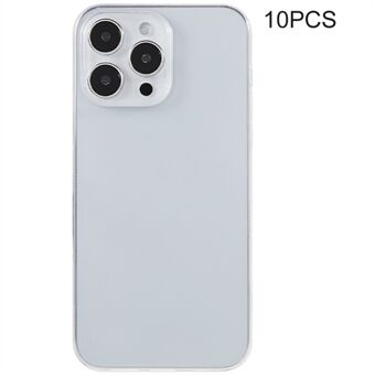 10 kpl 0,8 mm ultraohut TPU-kuori iPhone 13 Pro , vesileimaton kirkas suojakuori