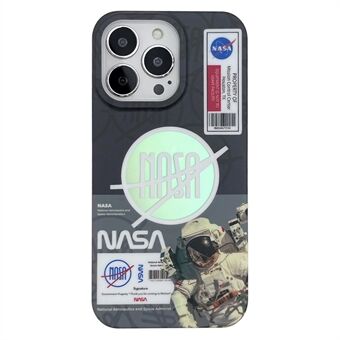 IPhone 13 Pro PC+TPU Cover Astronaut Pattern Printing -puhelinkotelolle, joka on yhteensopiva MagSafen kanssa