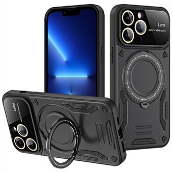 IPhone 13 Pro PC+TPU Kickstand Cover Iskunkestävä ja kestävä puhelinkotelo