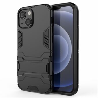 Pudotussuoja 2 in 1 Kickstand Hybrid Hard PC Soft TPU Iskunkestävä suojakotelo iPhone 13 minille 5,4 tuumaa