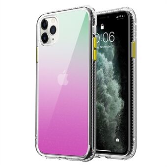 Gradient Color TPU + Akryyli Anti-Drop Kevyt suojaava hybridipuhelinkotelo iPhone 13 minille 5,4 tuumaa