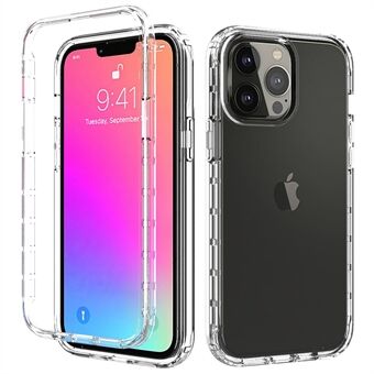 Läpinäkyvä Gradient Color Kirkas TPU + PC-kotelo iPhone 13 Pro Max 6,7 tuumalle