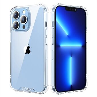 ATOUCHBO iPhone 13 Pro Max 6,7 tuuman iskunkestävälle läpinäkyvälle puhelinkuorelle TPU-kehys + PC:n takakuori