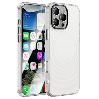 IPhone 13 Pro Max -kotelo, akryyli+TPU puhelimen kuori, 3D-aaltokuvioinen suojaava