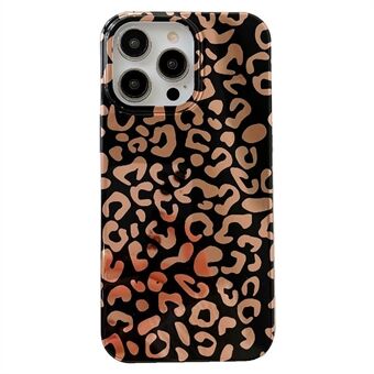 IPhone 13 Pro Max 6,7 tuuman Leopard Print Series Electroplate -puhelinkotelolle Iskunkestävä TPU-puhelimen kansi