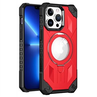 PC+TPU Kickstand Case iPhone 13 Pro Max 6,7 tuuman iskunkestävälle puhelinkotelolle Pudotusta estävä magneettinen puhelimen suojus