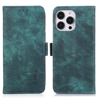 ABEEL iPhone 13 Pro Max Wallet -puhelimen kotelolle Retro Texture PU-nahkainen puhelimen kansi Stand