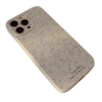 IPhone 13 Pro Max -puhelimen suojakuorelle Retro Flower Pattern Pehmeä TPU-puhelimen takakuori