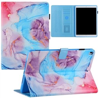 Silk Texture Printing Smart Leather Stand Cover iPad 10.2 (2021) / (2020) / (2019) / iPad Air 10,5 tuuman (2019) / Pro 10,5 tuuman (2017)