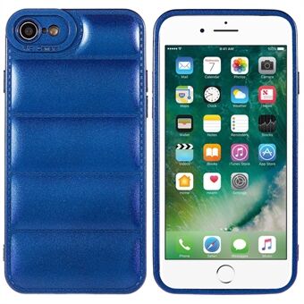 For iPhone 7 / iPhone 8 / iPhone SE 2020/2022, Electroplating Slim Phone Case Precise Cutout Anti-drop Soft TPU Cover