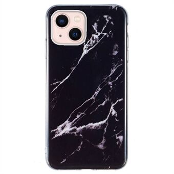 IMD Marble Pattern TPU -kotelo iPhone 14:lle 6,1 tuumaa, kulutusta kestävä, hyvin suojattu matkapuhelimen kansi