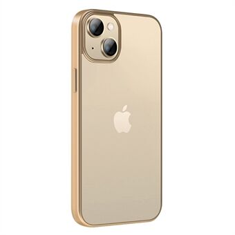 X-LEVEL iPhone 14:lle 6,1 tuuman Nature Color Series Ultra Slim Liukumaton, putoamisen estävä puhelinkuori - Scratch- Galvanoitu matkapuhelimen suojaava takakuori