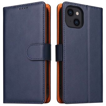 IPhone 14:lle 6,1 tuuman iskunkestävä lompakko Design PU-nahkainen Stand Folio Flip Phone Protector Shell