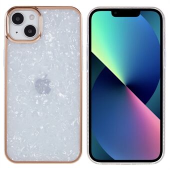 IPhone 14 6,1 tuuman Shell Pattern IMD Galvanoitu TPU + akryylipuhelinkotelon takakansi