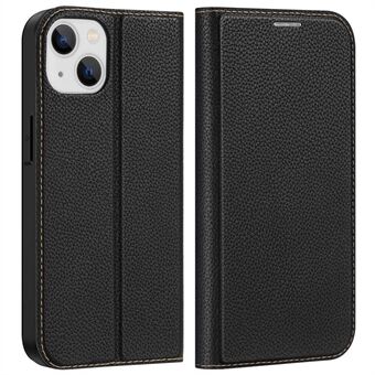 DUX DUCIS Skin X2 Series iPhone 14 6,1 tuuman automaattisesti imeytyvä nahkainen puhelinkotelo, Scratch puhelimen kansi korttipaikalla