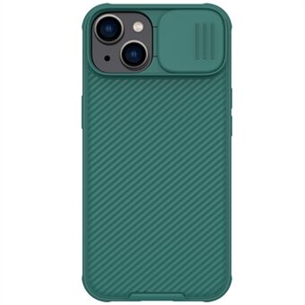 NILLKIN CamShield Pro Series iPhone 14:lle 6,1 tuuman liukukamerasuojaus puhelimen kotelon putoamisen estävä hybridi TPU + PC takakuori