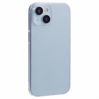 iPhone 14 Kirkas Kotelo Ohut Kova PC Takakuori Suuri Aukko