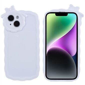 TPU-puhelinkotelo iPhone 14:lle, tasavalkoinen Scratch TPU-puhelimen takakuori 3D-sarjakuva Monster Designilla