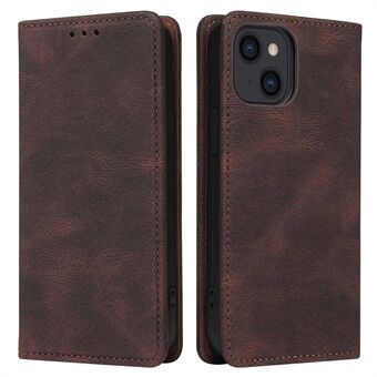 IPhone 14 Ultra Slim Wallet -puhelimen kotelolle Magneettinen automaattisesti imeytyvä Protect PU-nahkainen Stand kansi