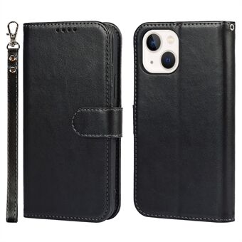 IPhone 14 Wallet -puhelinkotelolle R61 Texture kaadettu sauma PU-nahkainen puhelintelineen Stand