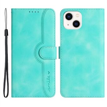 YX003 Wallet-puhelimen Stand iPhone 14:lle PU-nahkainen painettu kuviollinen kansi