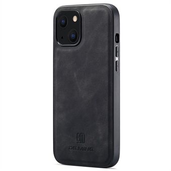 DG.MING:iPhone 14 -kuori, PC+TPU+PU-nahkapäällysteinen takakuori