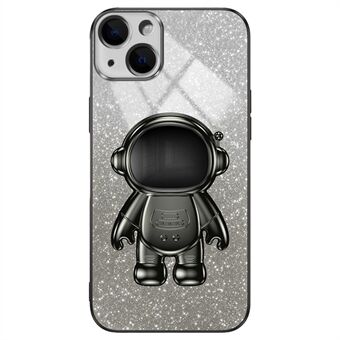 iPhone 14 Kuori Astronautti Teline PC+TPU Pudotuksenkestävä Matkapuhelimen Kotelo