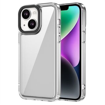 iPhone 14 Suojakuori Läpinäkyvä PC+TPU Puhelimen Kotelo 1.5 mm Paksuus