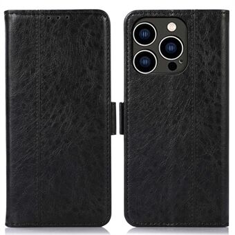 IPhone 14 Pro 6,1 tuuman Crazy Horse Texture Wallet -puhelinkotelo Flip Folio Book PU-nahkainen Stand magneettinen kansi