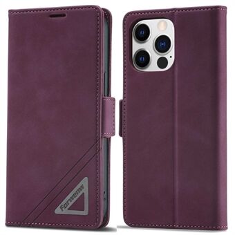 FORWENW F3-Series iPhone 14 Pro 6,1 tuuman Folio Flip Wallet Hyvin suojattu kotelo PU-nahkainen puhelimen kansi Stand