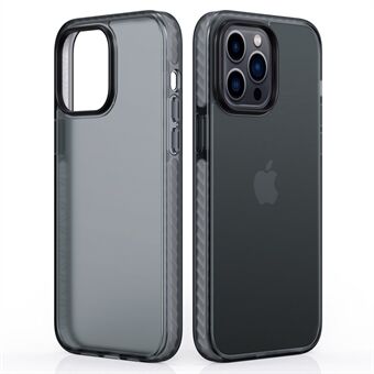 IPhone 14 Pro :lle 6,1 tuuman läpikuultava TPU+PC Protector Inner Texture Design Kulumista estävä matta matkapuhelinkotelo