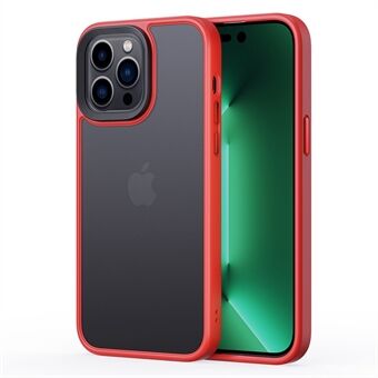 Optimal Shield -sarja iPhone 14 Pro 6,1 tuuman pehmeä TPU + kova PC-puhelimen takakuori putoamisen estävä kotelo