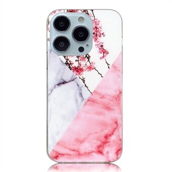 Suojakuori iPhone 14 Pro 6,1 tuumaa, IMD Marble Pattern Hyvin suojattu pehmeä TPU-suojakuori