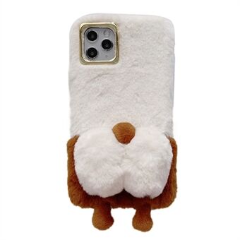 IPhone 14 Pro 6,1 tuuman Fluffy Phone Case Lämmin Pehmo + TPU pehmeä puhelimen kuori