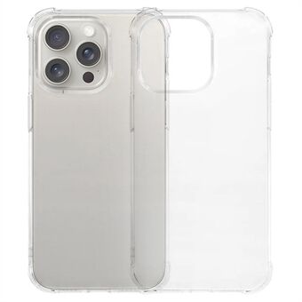 KALEBOL KLB-TPU002 iPhone 14 Pro -kotelo 1,5 mm TPU ilmatyynyjen kulmat läpinäkyvä puhelinkansi