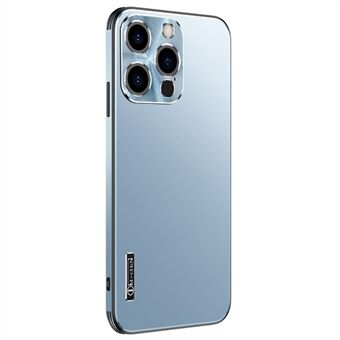 IM-CHEN iPhone 14 Pro Slim -puhelinkotelolle Kova PC Pehmeä TPU Iskunkestävä Kotelo Scratch Puhelimen kuori Metallisella linssisuojalla